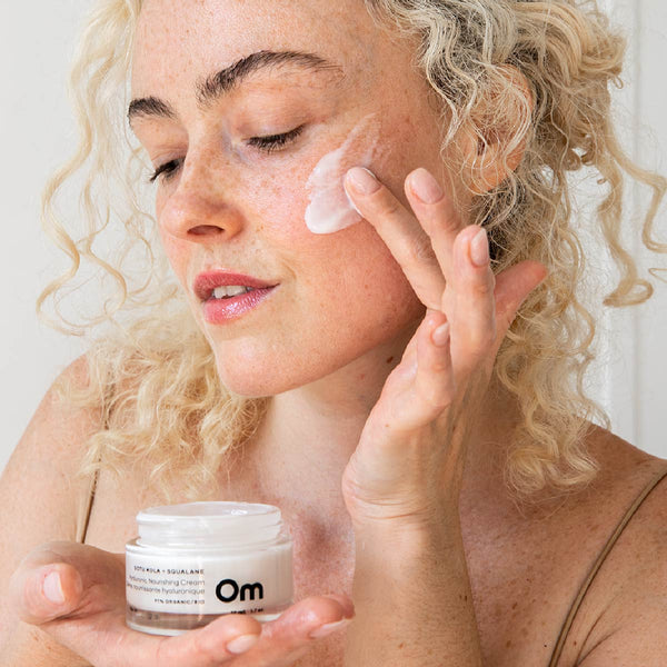 OM ORGANICS Gotu Kola + Squalane Hyaluronic Nourishing Cream