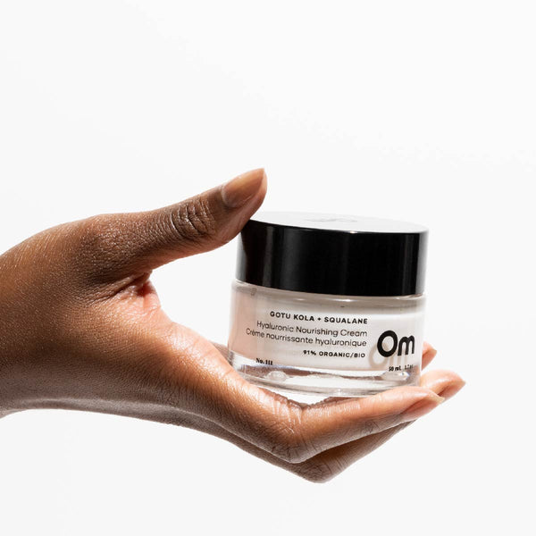 OM ORGANICS Gotu Kola + Squalane Hyaluronic Nourishing Cream