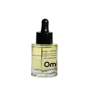 Om Organics Marula + Cactus Nourishing Face Oil - A luxurious face oil with marula and prickly pear seed oils, offering deep hydration and a smooth, glowing complexion.