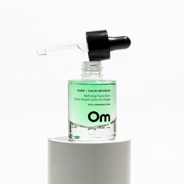 OM ORGANICS Pure + Calm Infusion Refining Face Elixir