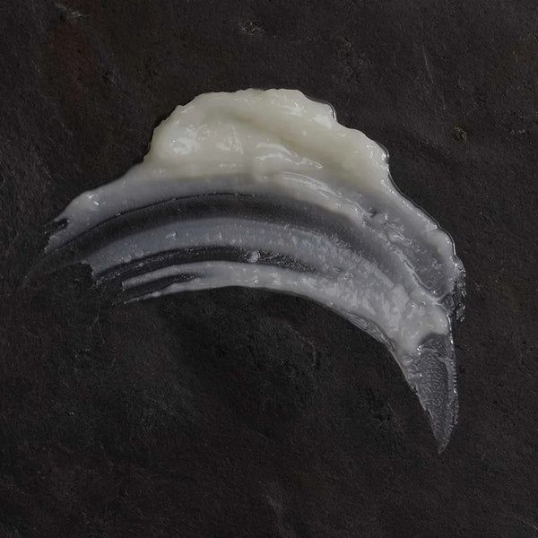 a texture shot of OM ORGANICS Tahiti Lime + Babassu Radiant Cleansing Balm