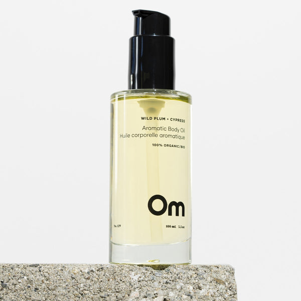 OM ORGANICS Wild Plum + Cypress Aromatic Body Oil