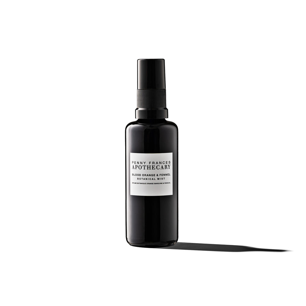 PENNY FRANCES APOTHECARY Blood Orange & Fennel Botanical Mist – Refreshing mist with blood orange, fennel, and orange blossom to tone and refresh skin.