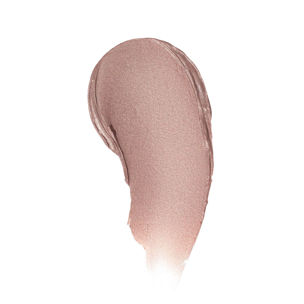 Faye lip tint by Poppy & Pout in a taupe shade, ideal for a natural makeup look, housed in a recyclable cardboard tube.
