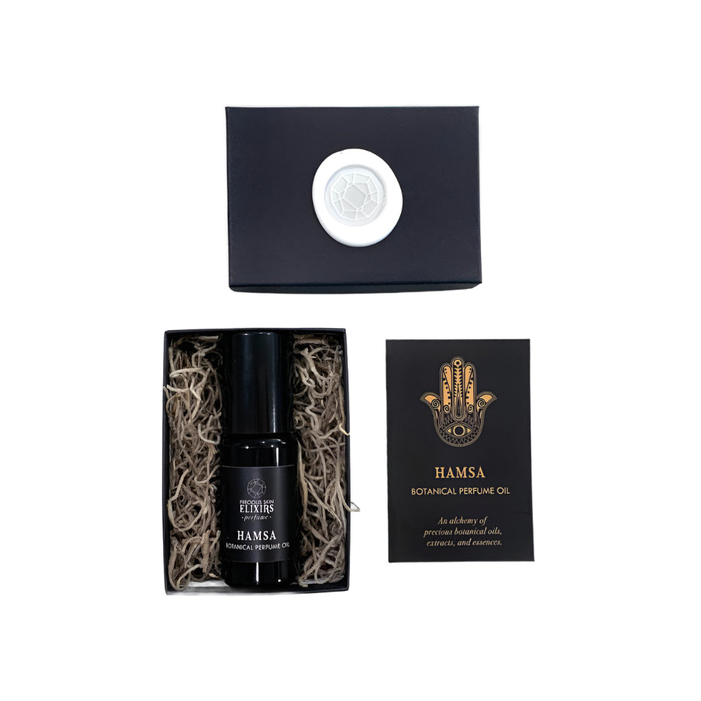 PRECIOUS SKIN ELIXIRS Hamsa Botanical Perfume Oil