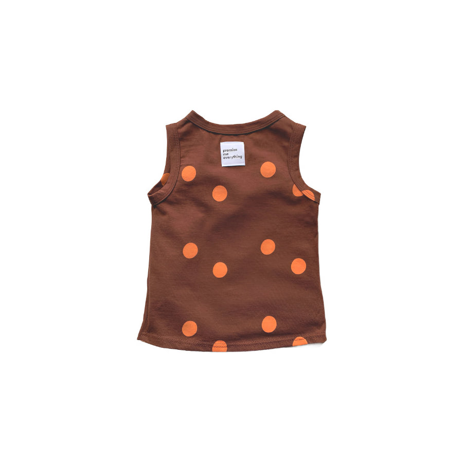 PROMISE ME EVERYTHING Camisole Print Polka Sun ALWAYS SHOW