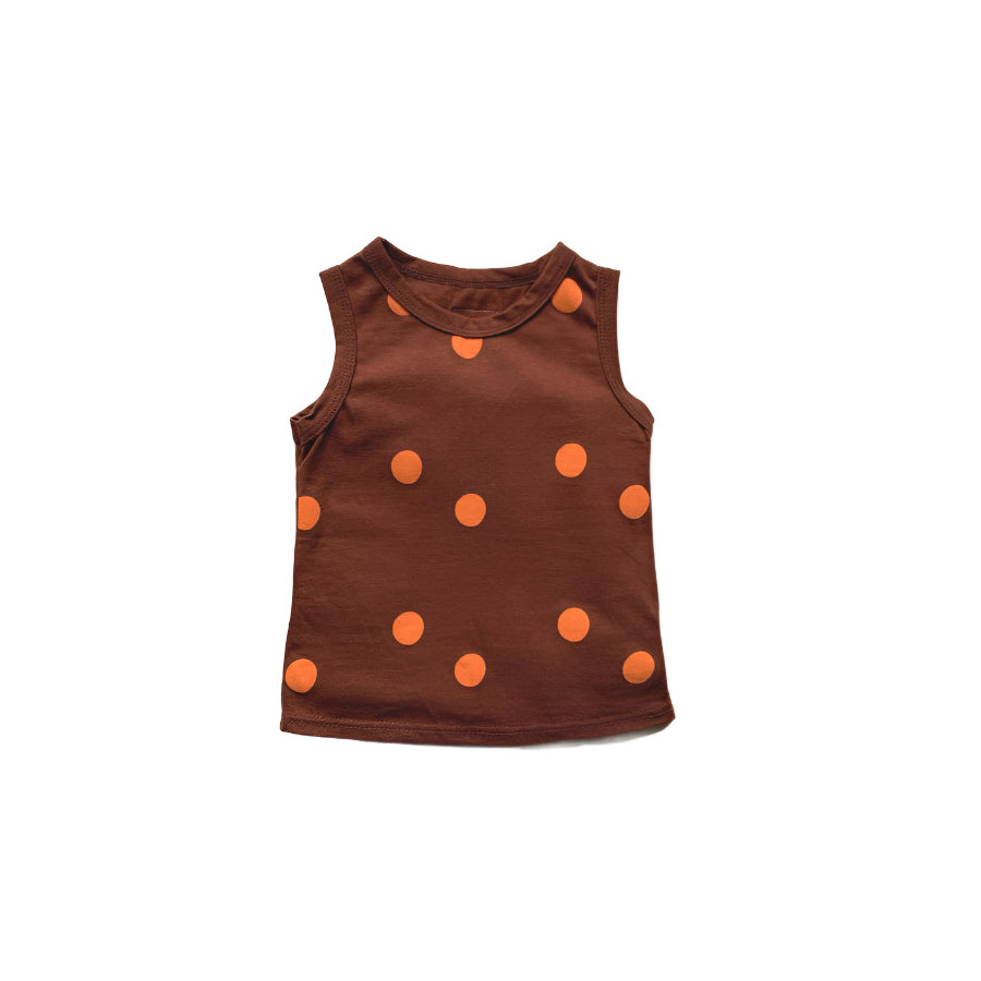 PROMISE ME EVERYTHING Camisole Print Polka Sun ALWAYS SHOW