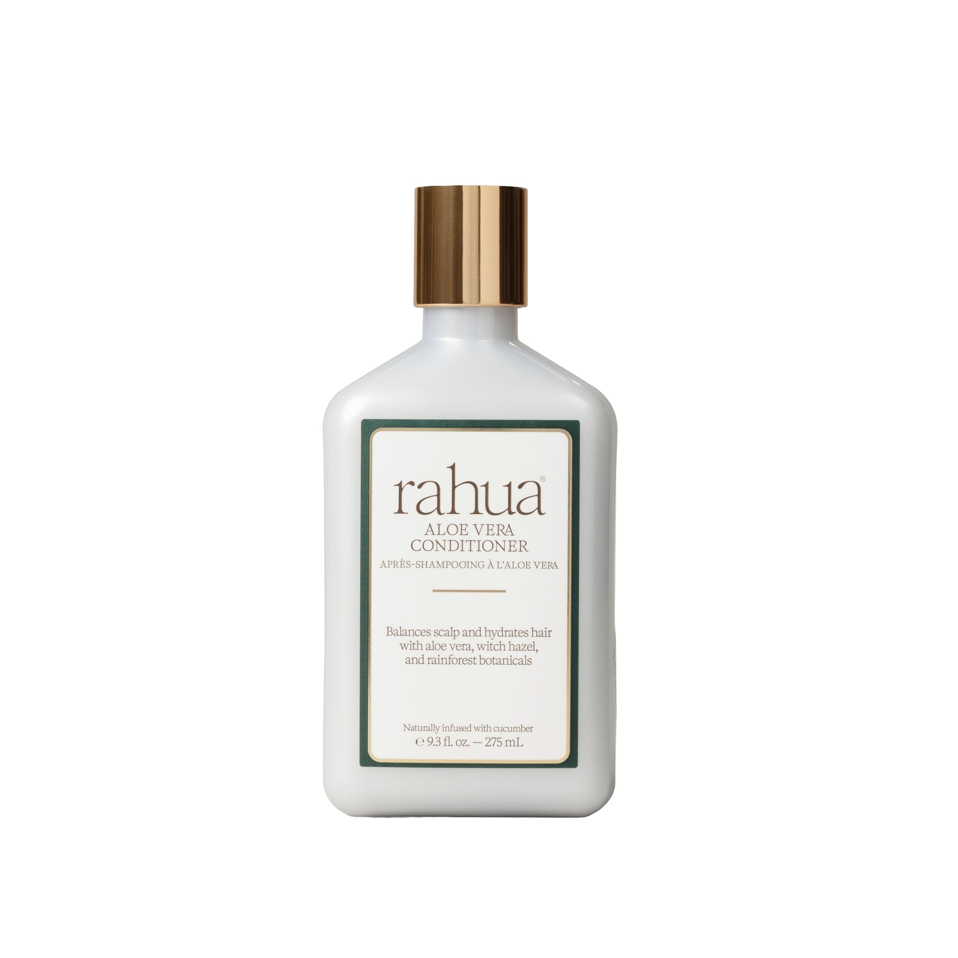 Rahua Aloe Vera Conditioner bottle with aloe and cucumber ingredients