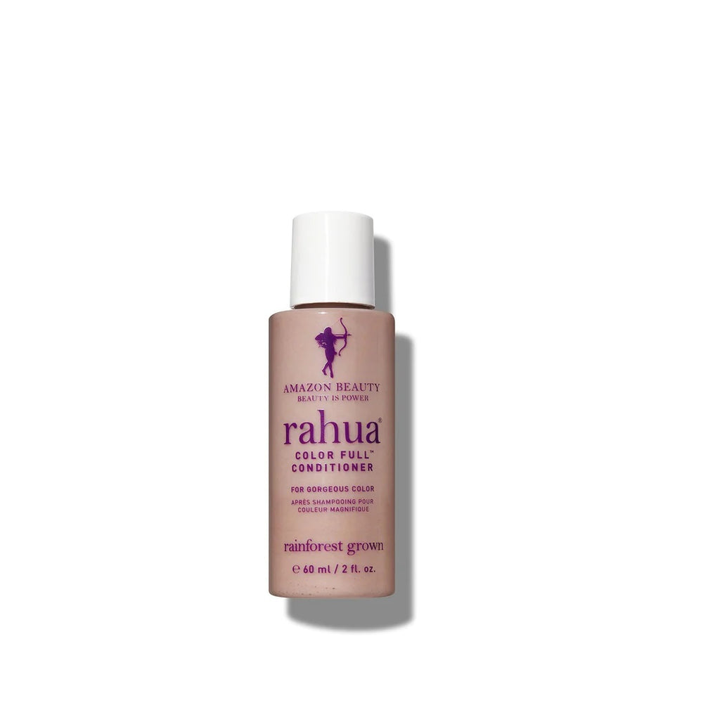RAHUA Color Full™ Conditioner - pure plant-based ingredients, gardenia scent, exclusive color protection complex, prevents fading, reduces brassiness with Amazonian lilac clay, nourishes with Rahua, morete, and flaxseed oils. Ideal for all shades of color-treated or highlighted hair. Full size
