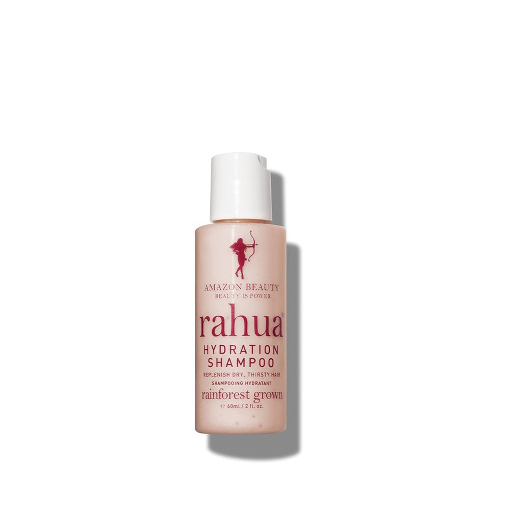 RAHUA Hydration Shampoo - rich, creamy formula for deep moisture. Infused with Amazonian oils and natural protein-bonding sugars. Hydrates and balances scalp, strengthens and smooths hair. Scented with tropical aromas of passion fruit and mango. Best for all hair types experiencing dryness. full size