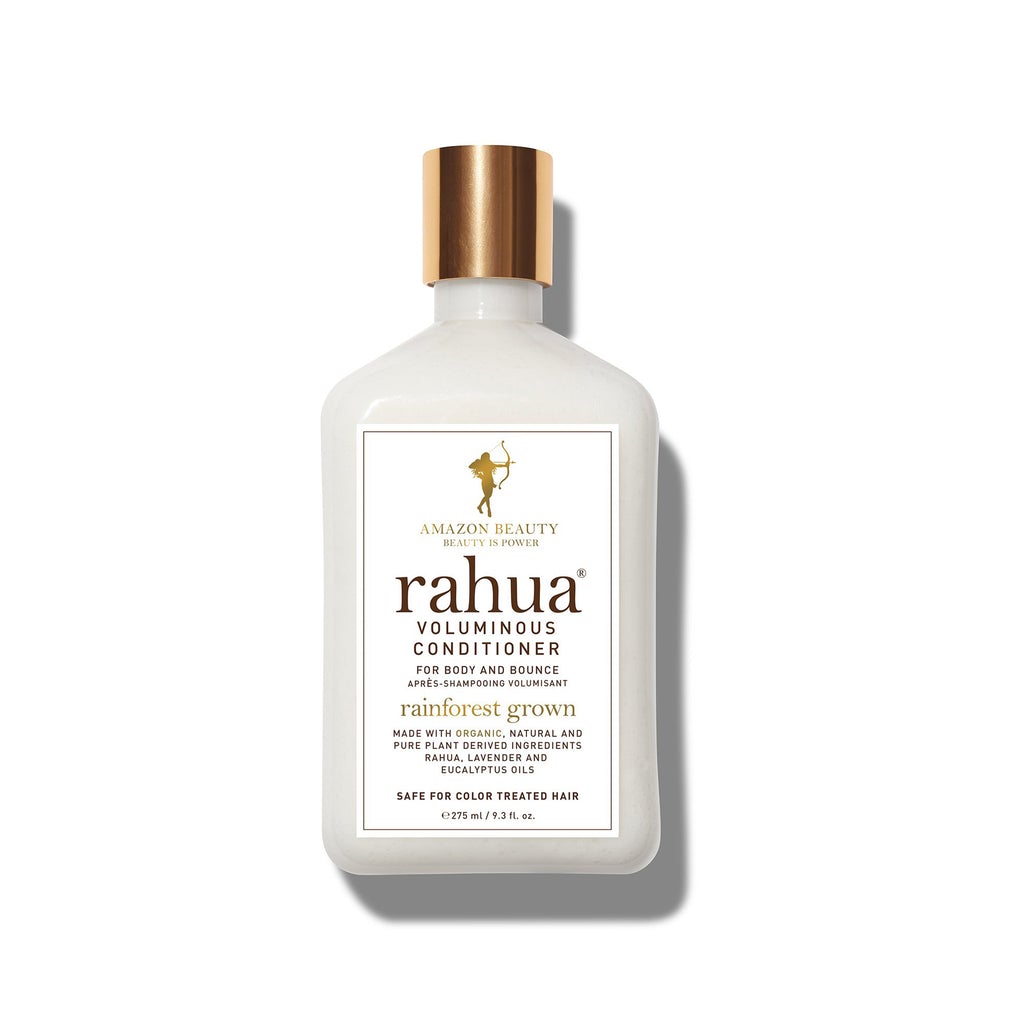 RAHUA Voluminous Conditioner - rich yet weightless conditioner that leaves hair lustrous, silky, and full of body. Perfect for co-washing. Infused with lavender and eucalyptus for a soothing, uplifting aroma. Best for fine and oily hair, including color-treated hair. full size