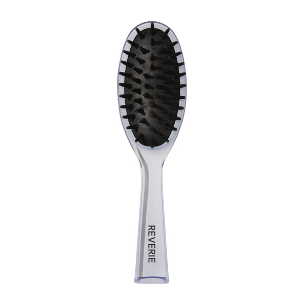 Reverie Good Detangling Hair Brush with cone-shaped pins, designed for gentle detangling without breakage, handcrafted in Italy.