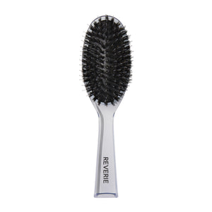 Reverie Nice Hair Brush with boar and nylon bristles for gentle detangling and shine, handcrafted in Italy.