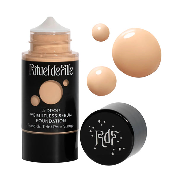 RITUEL DE FILLE 3 Drop Weightless Serum Foundation potion #125
