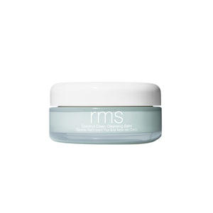RMS Beauty Coconut Clean Cleansing Balm – a luxurious balm-to-oil formula that removes makeup and nourishes the skin.