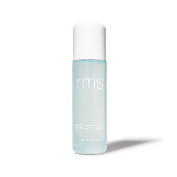 RMS Beauty Kakadu Clean Cleansing Gel – Gel-to-foam cleanser with Kakadu Plum and Wild Mint Leaf Extract, balancing and nourishing the skin.