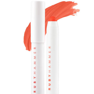 RUBY HAMMER Lip Serum Balm coral