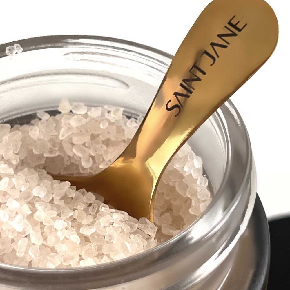 SAINT JANE Deep Sleep Bath Salts With Magnesium, Hyaluronic, and Peptides