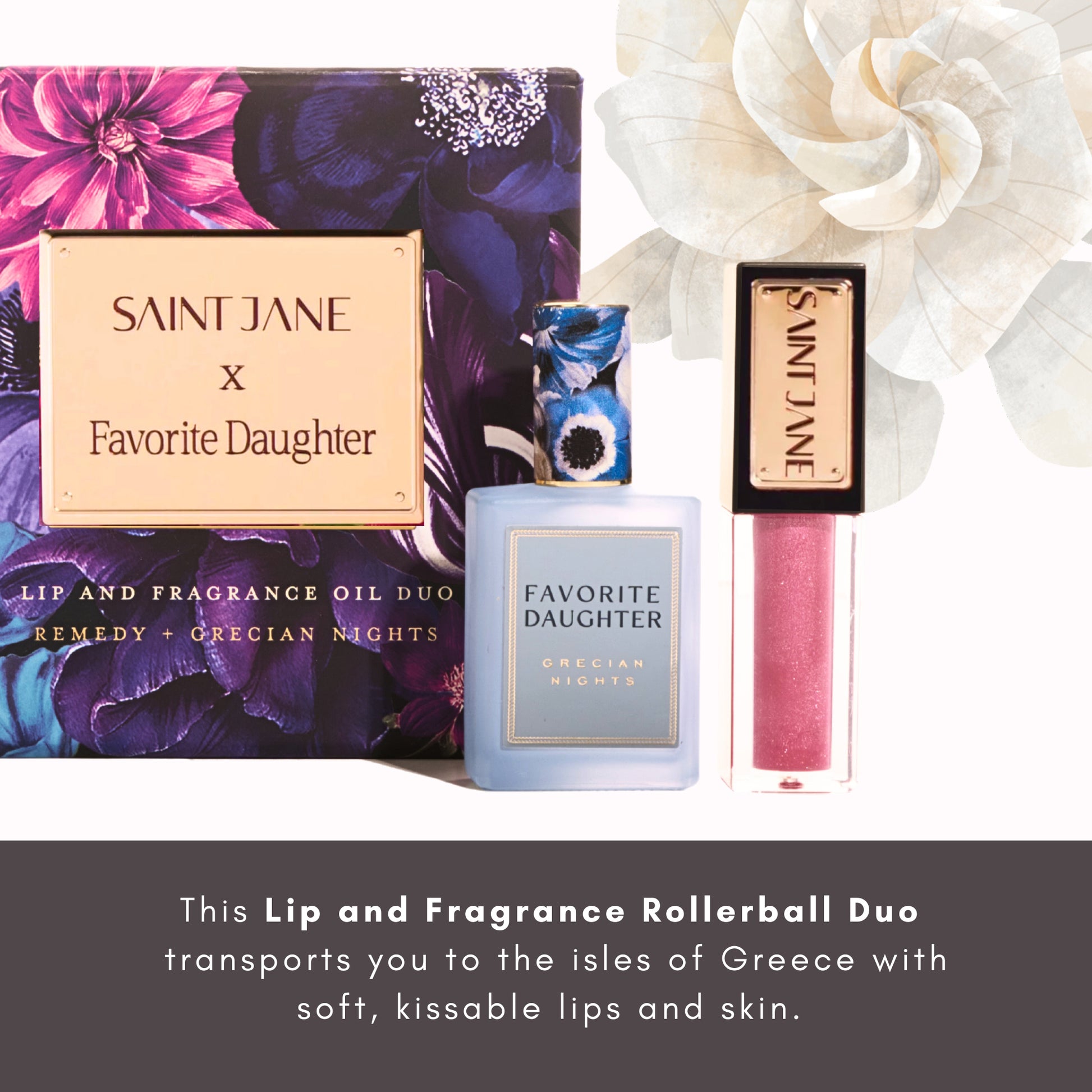 SAINT JANE x Favorite Daughter Lip and Fragrance Oil Duo