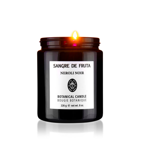 SANGRE DE FRUTA Botanical Candle Neroli Noir