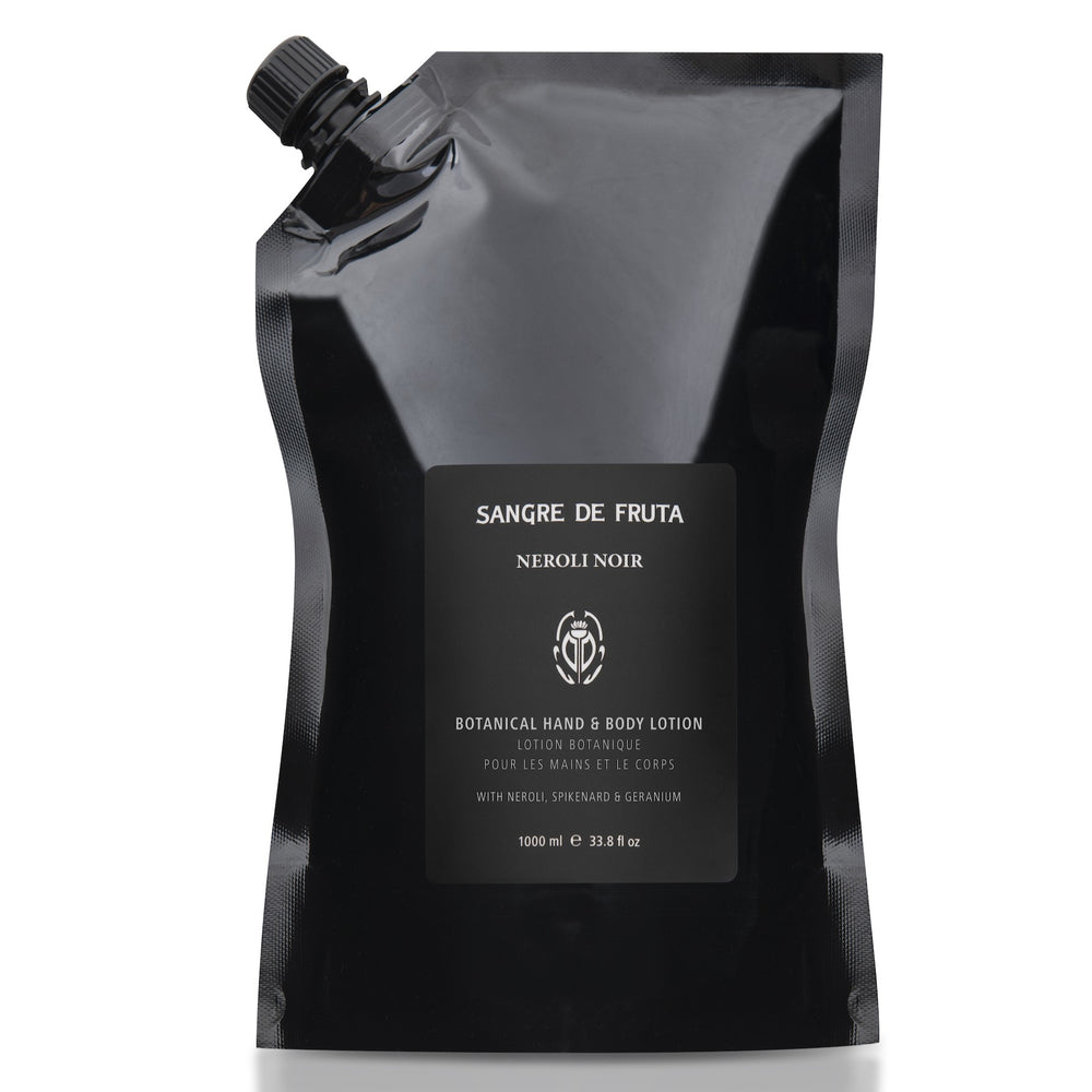 SANGRE DE FRUTA Botanical Hand & Body Lotion Eco-Refill Neroli Noir