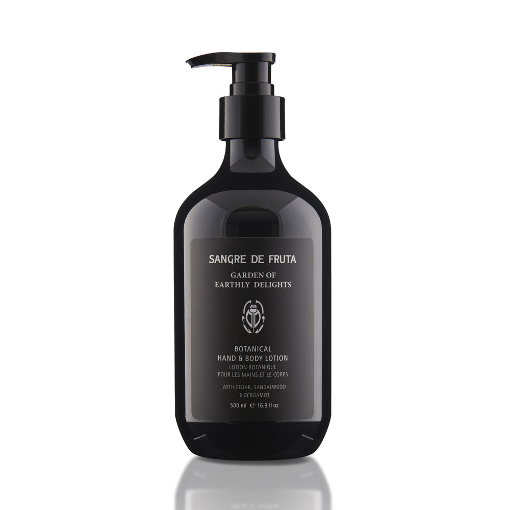 SANGRE DE FRUTA Hand and Body Lotion Garden of Earthly Delights