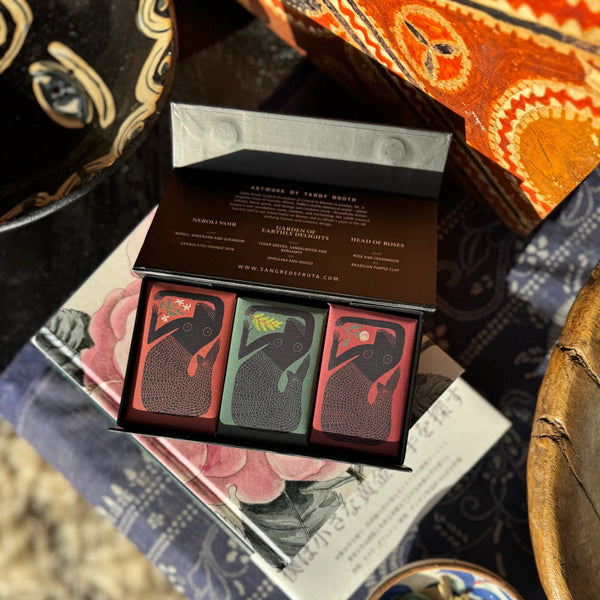 SANGRE DE FRUTA Three Sirens Bar Soap Set