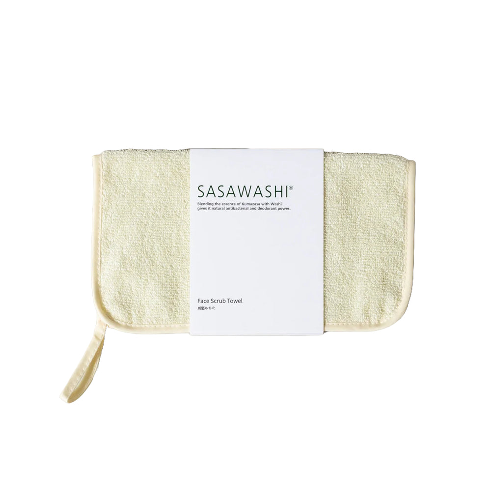 SASAWASHI Face Scrub Towel