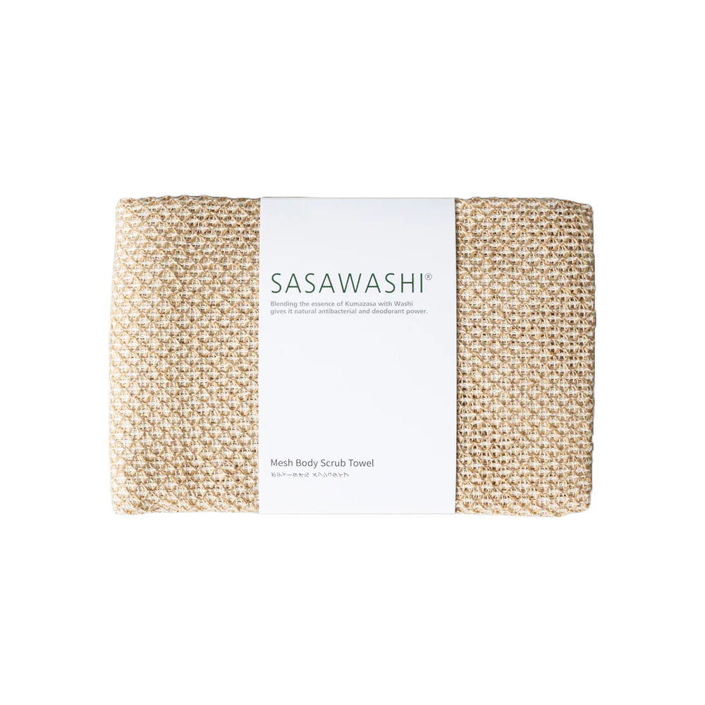 SASAWASHI Mesh Body Scrub Towel