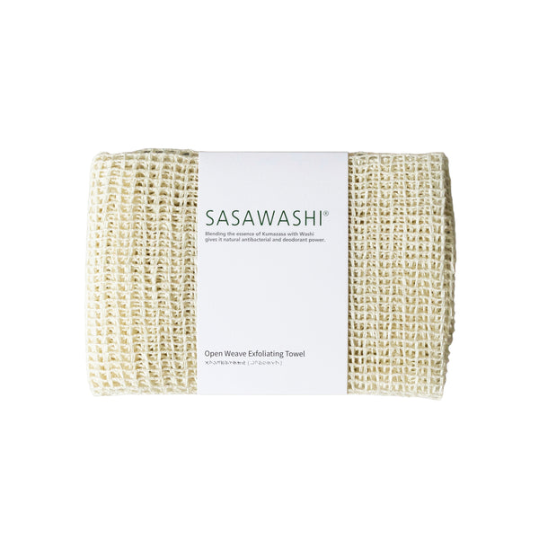 SASAWASHI Open Weave Exfoliating Towel