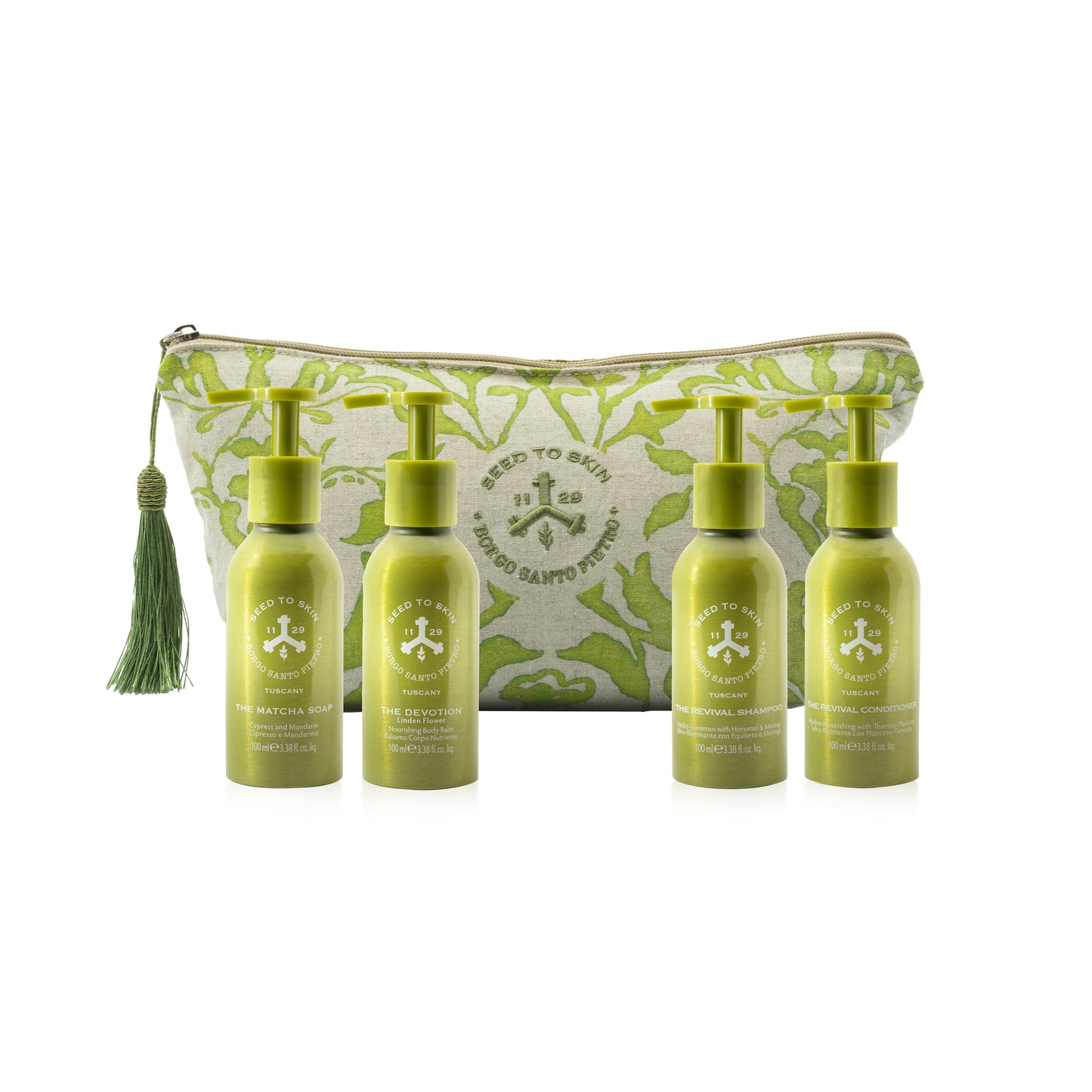 SEED TO SKIN TUSCANY The Traveller Collection Kit