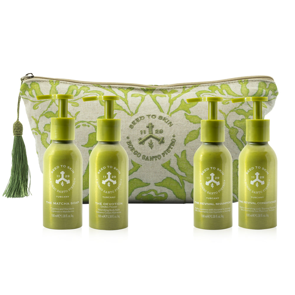 SEED TO SKIN TUSCANY The Traveller Collection Kit