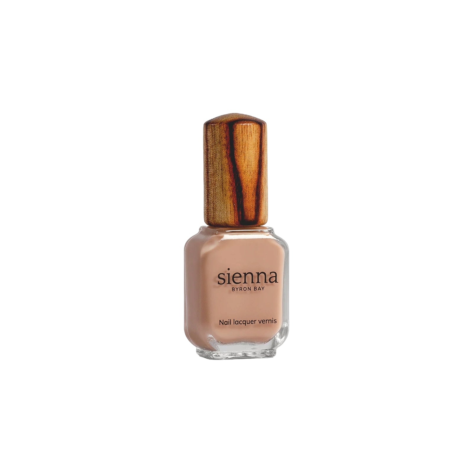 Sienna Byron Bay Barefoot Dancer Nail Polish – Sheer caramel, neutral tone, vegan and cruelty-free for a healthy, elegant manicure.