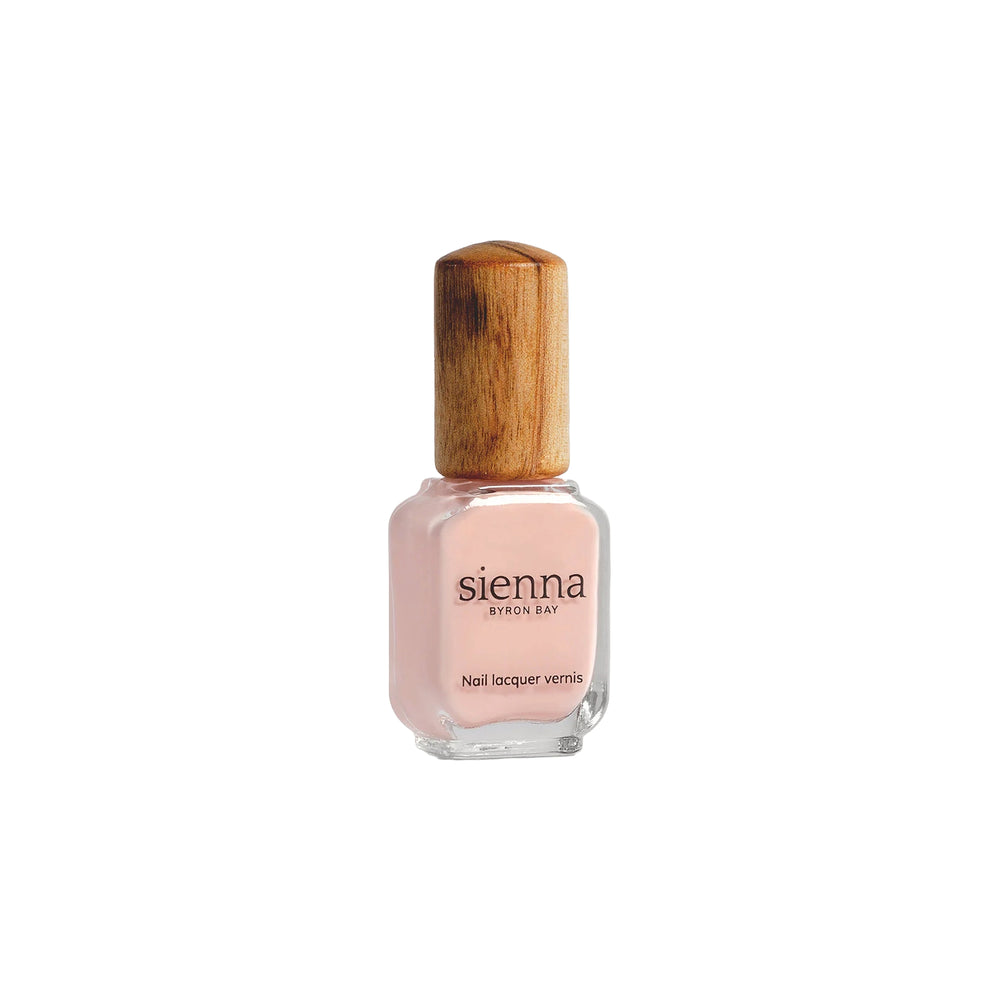 Sienna Byron Bay Fleur Nail Polish – Soft blushing bride pink crème for a full-coverage, vegan, and cruelty-free manicure.