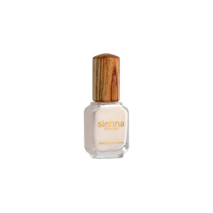 SIENNA BYRON BAY Luna Nail Polish – whisper white crème for a soft, moonlit-inspired mani.