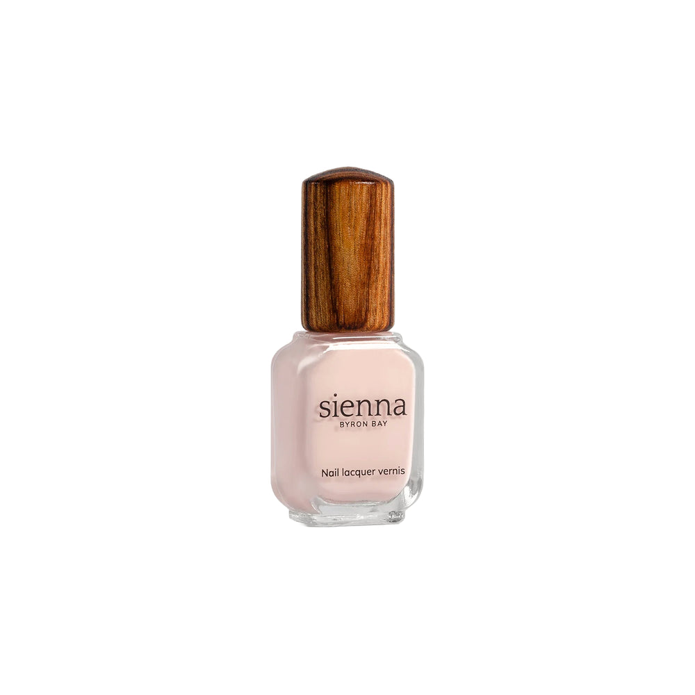 Sienna Byron Bay Melody Nail Polish – Soft rosewater pink crème for a full-coverage, vegan, and cruelty-free manicure.