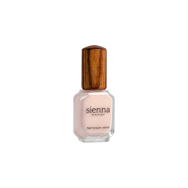 Sienna Byron Bay Melody Nail Polish – Soft rosewater pink crème for a full-coverage, vegan, and cruelty-free manicure.
