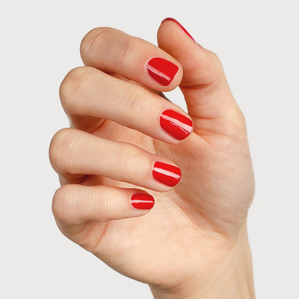 SIENNA BYRON BAY Tempest Nail Polish in Apple Red Crème – Classic red nail polish with a vibrant, long-lasting finish.
