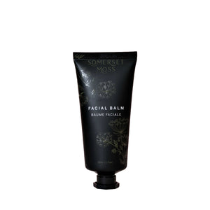 Somerset Moss Facial Balm – nourishing and protective skincare with shea butter, avocado, and camellia oil.