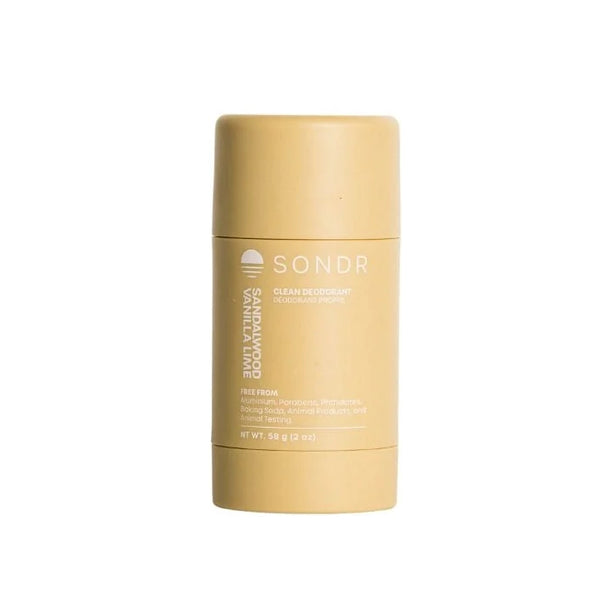 SONDR Sandalwood Vanilla Lime Deodorant