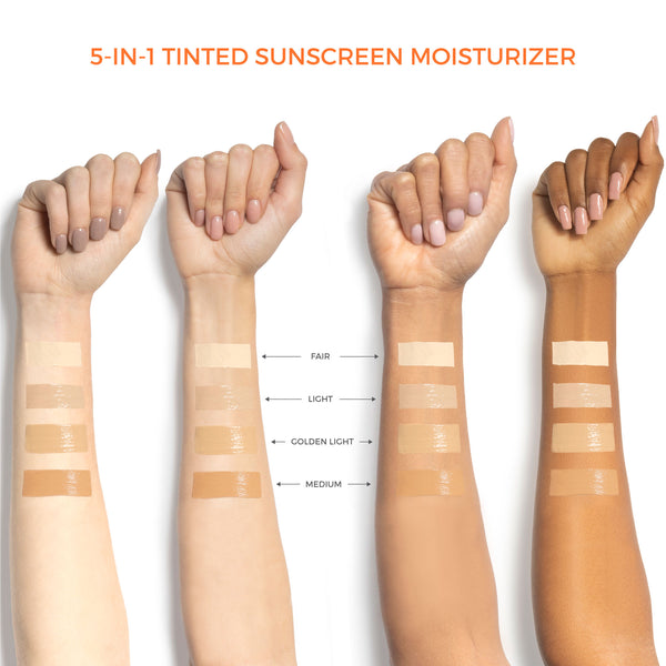 SUNTEGRITY 5-in-1 Tinted Sunscreen Moisturizer Broad Spectrum SPF 30 ALWAYS SHOW