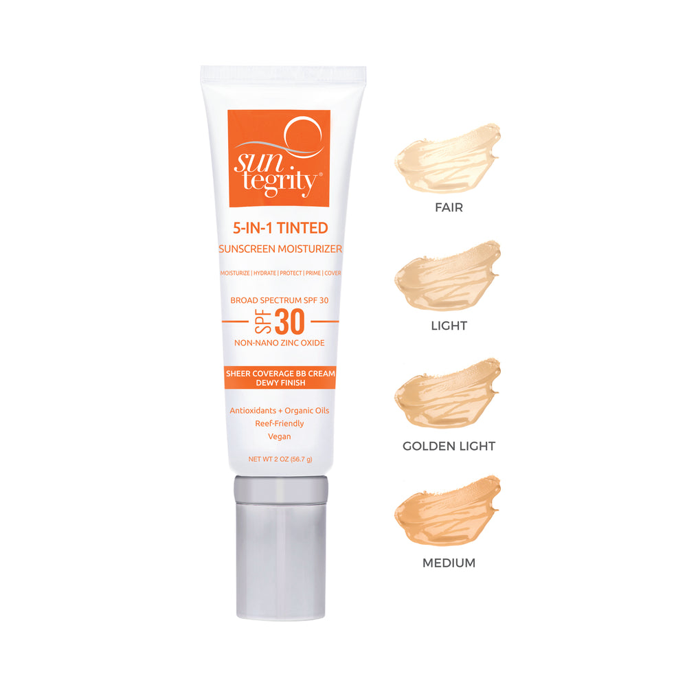 SUNTEGRITY 5-in-1 Tinted Sunscreen Moisturizer Broad Spectrum SPF 30 ALWAYS SHOW