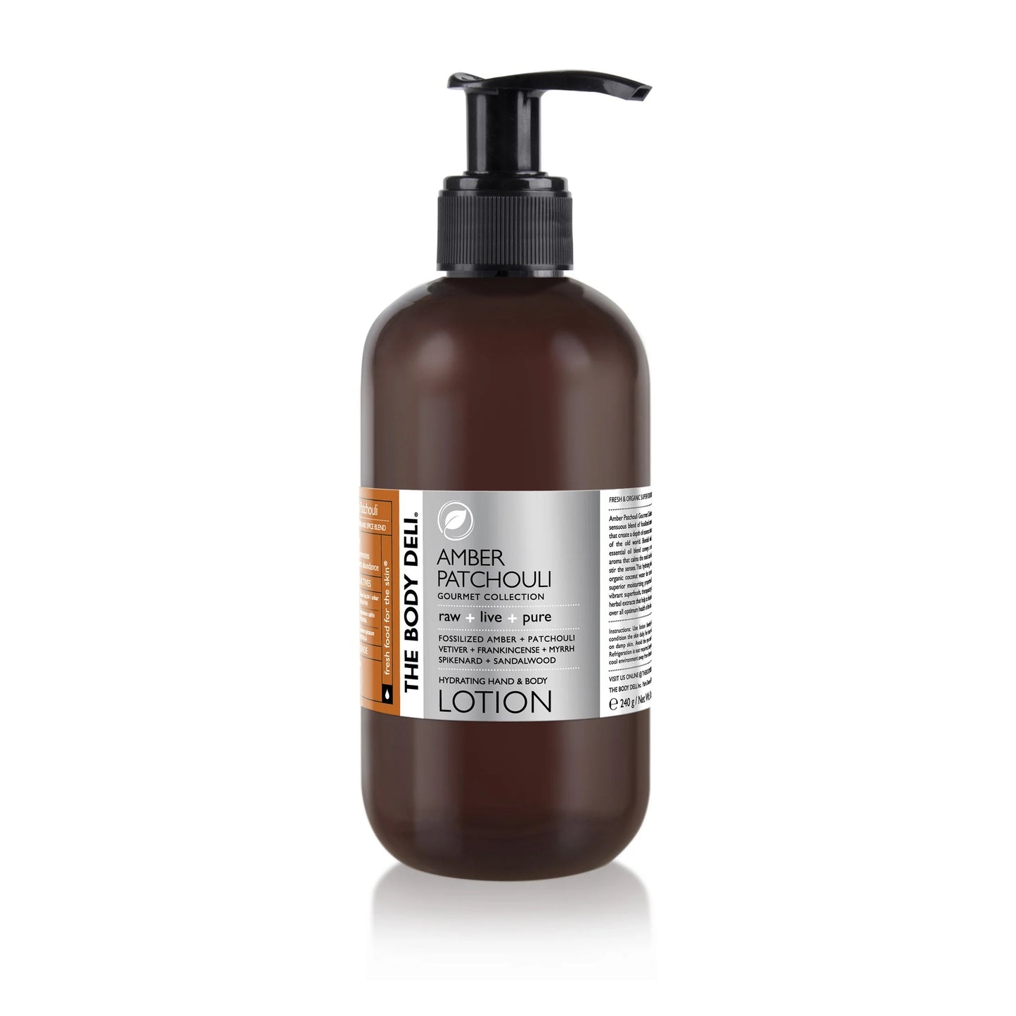 THE BODY DELI AMBER PATCHOULI Hand & Body Lotion