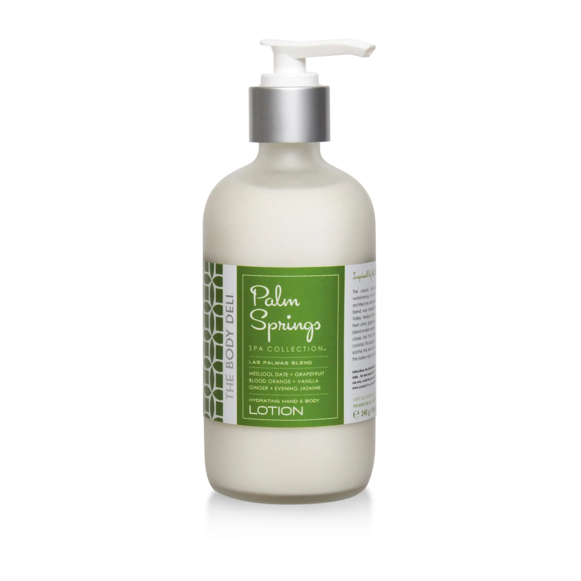 THE BODY DELI PALM SPRINGS Hand & Body Lotion