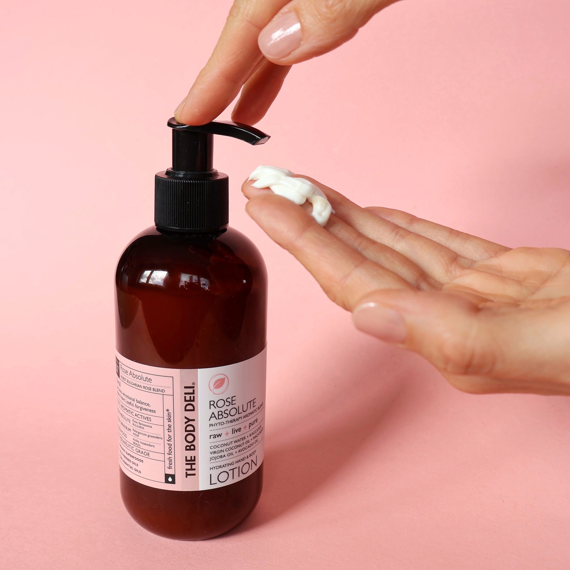 THE BODY DELI ROSE ABSOLUTE Hand & Body Lotion