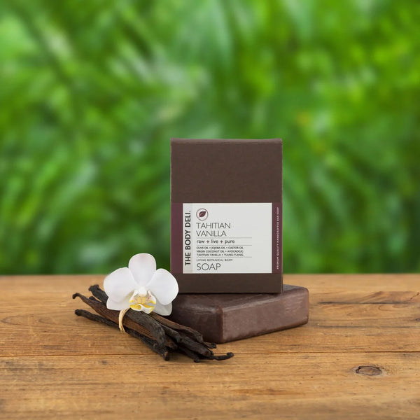 THE BODY DELI Tahitian Vanilla Botanical Bar Soap