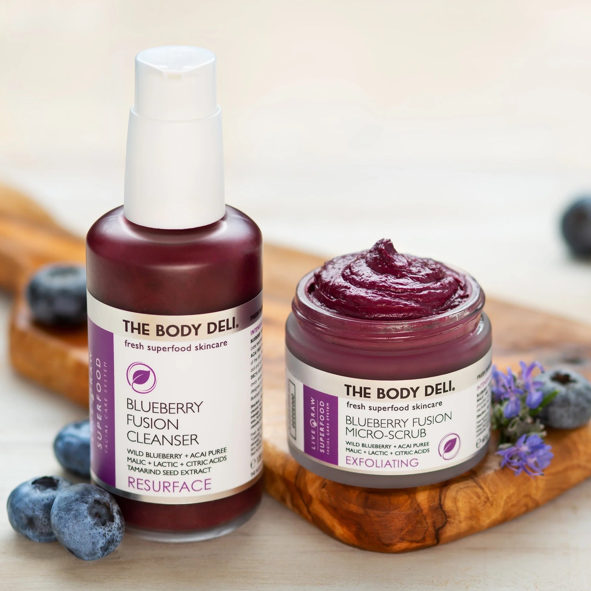 THE BODY DELI The Blueberry Collection