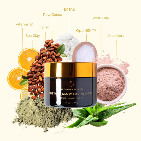 THE GOLDEN SECRETS Instant Glow Facial Mask
