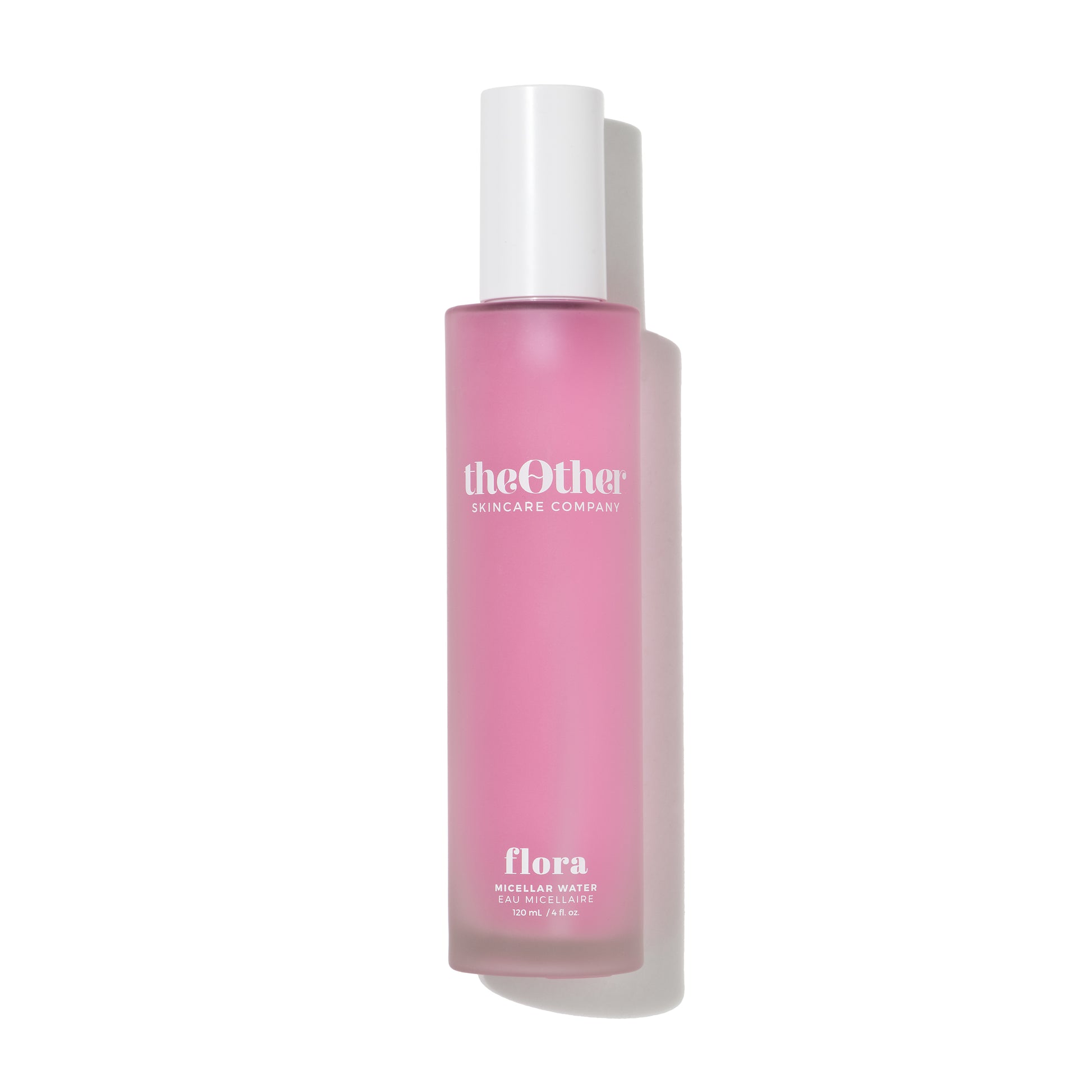 The Other Skincare Flora Micellar Water bottle – gentle, hydrating facial cleanser and toner with rose, neroli, bamboo ferment, and natural extracts.