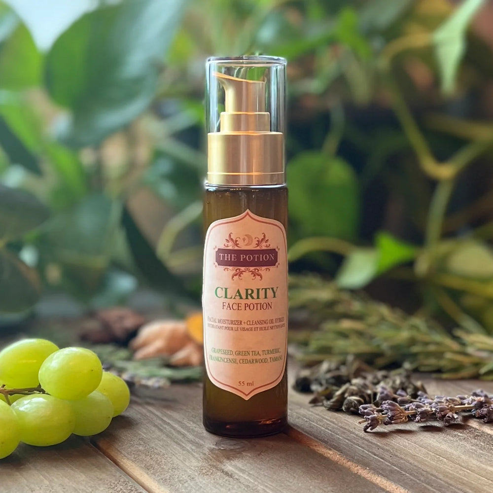THE POTION MASTERS Clarity Facial Moisturizer + Cleansing Oil Hybrid